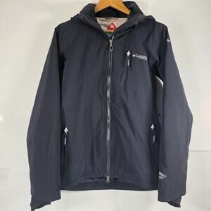 Columbia Titanium Women Jacket XSmall Omni-Tech Hooded Waterproof Seam Sealed